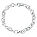 Stylish Full Moissanite Chain Link Bracelet