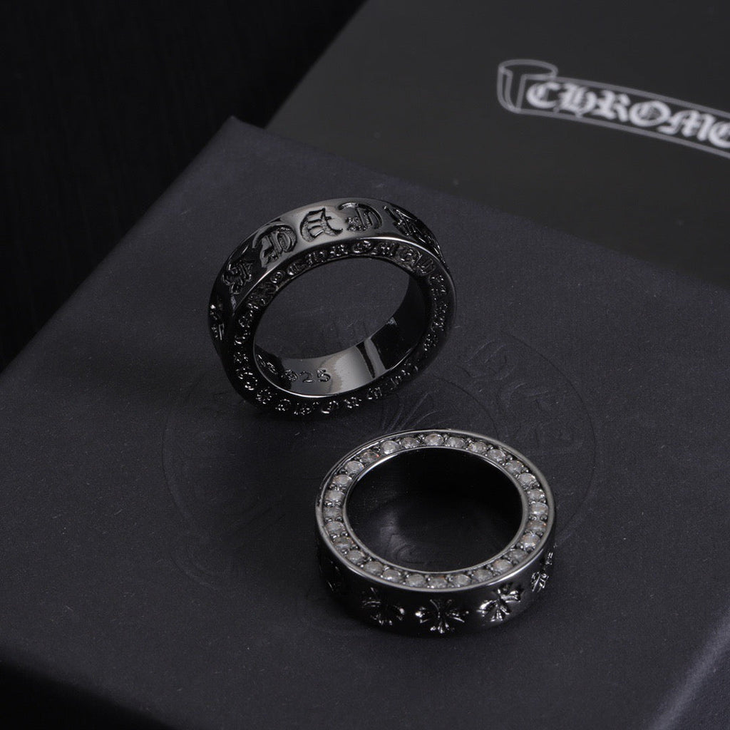 Chrome Hearts Black Ring