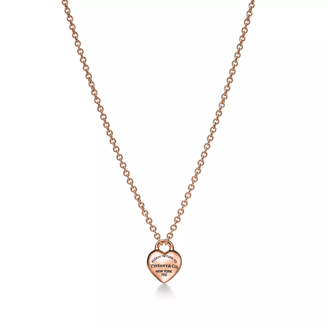 Tiffany Return to Tiffany Full Heart Pendant Necklace