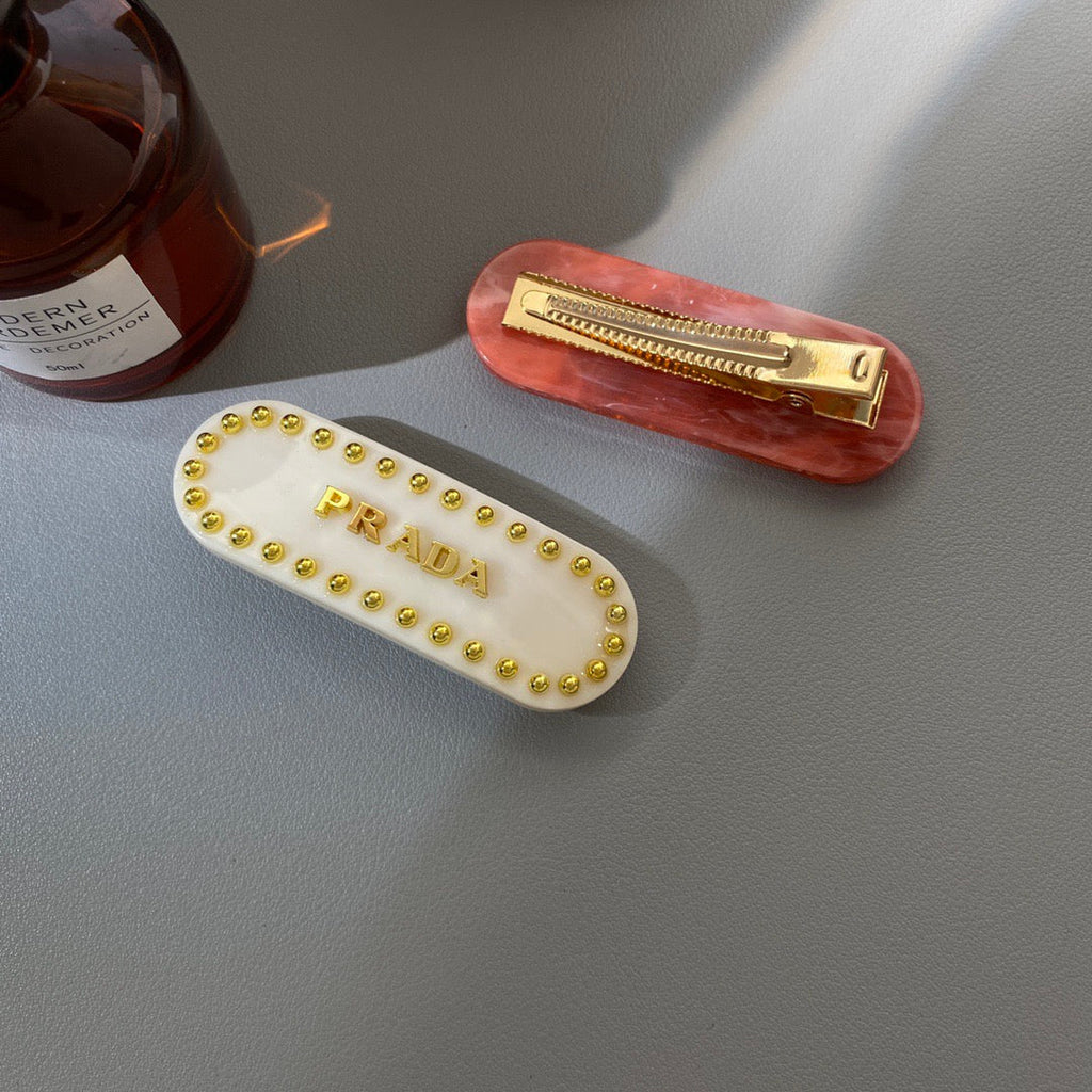 Prada Colorful Hair Clip (5pcs Total)