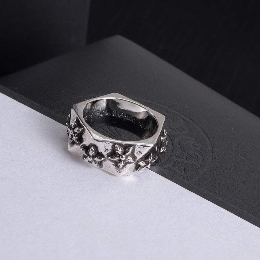 Chrome Hearts Flower Ring