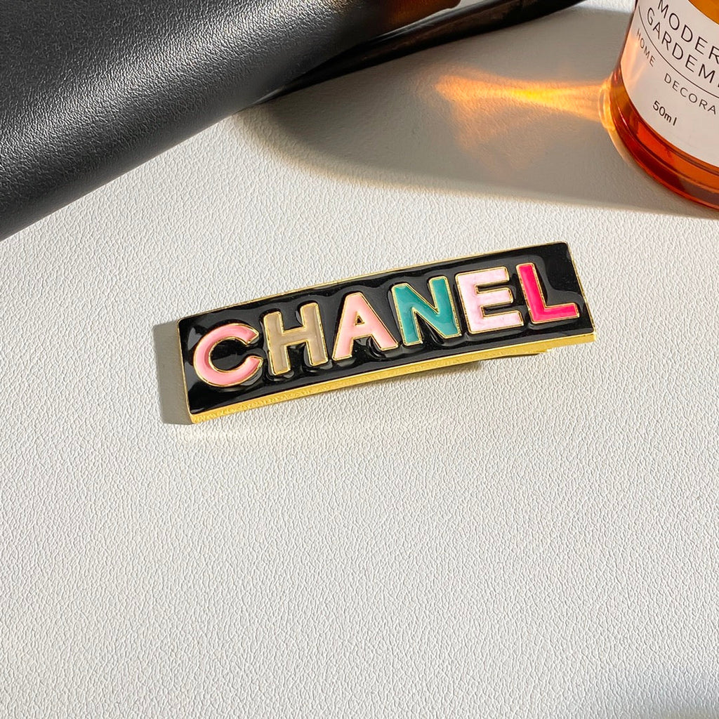 Chanel Colorful Hair Clip(3pcs Total)