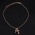 Chrome Hearts Double Cross Necklace