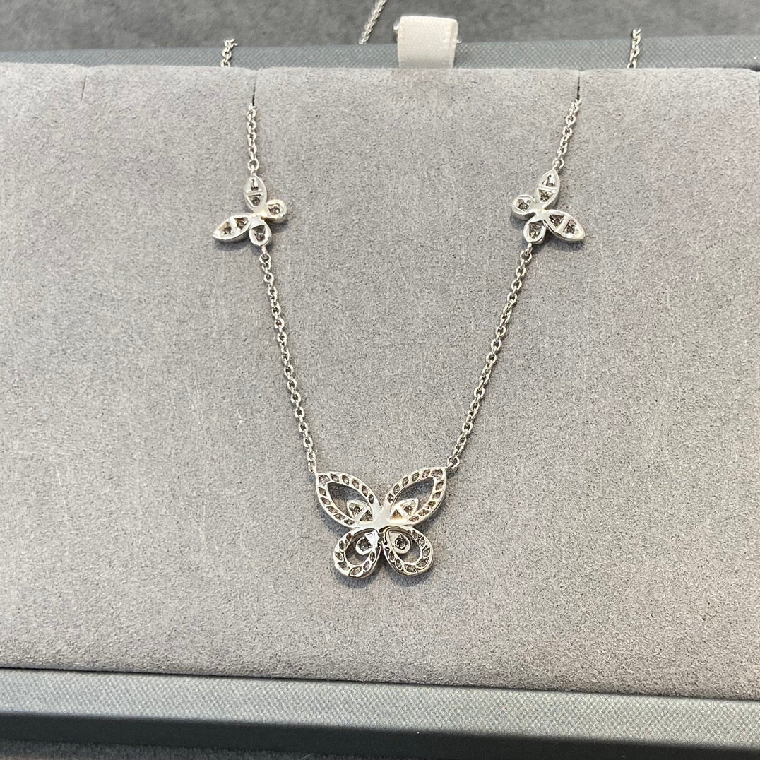 Graff Butterfly Necklace Bracelet