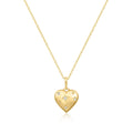 Heart Pendant Star Necklace