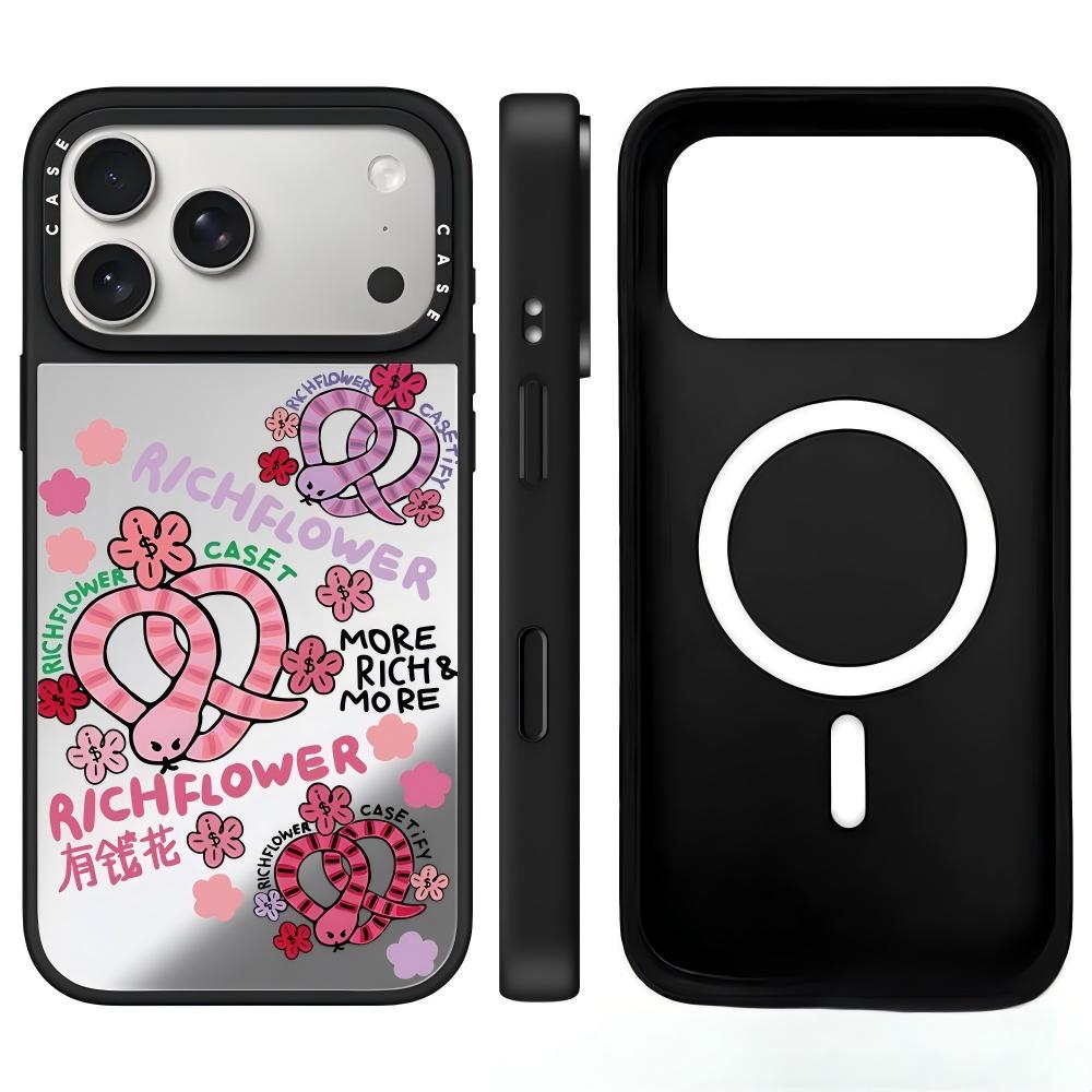 CASETiFY Rich Flower MagSafe Phone Case