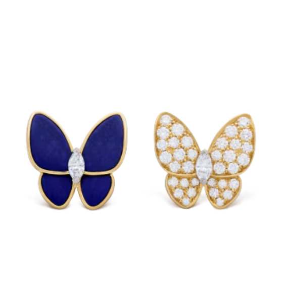 Two Butterfly Earrings