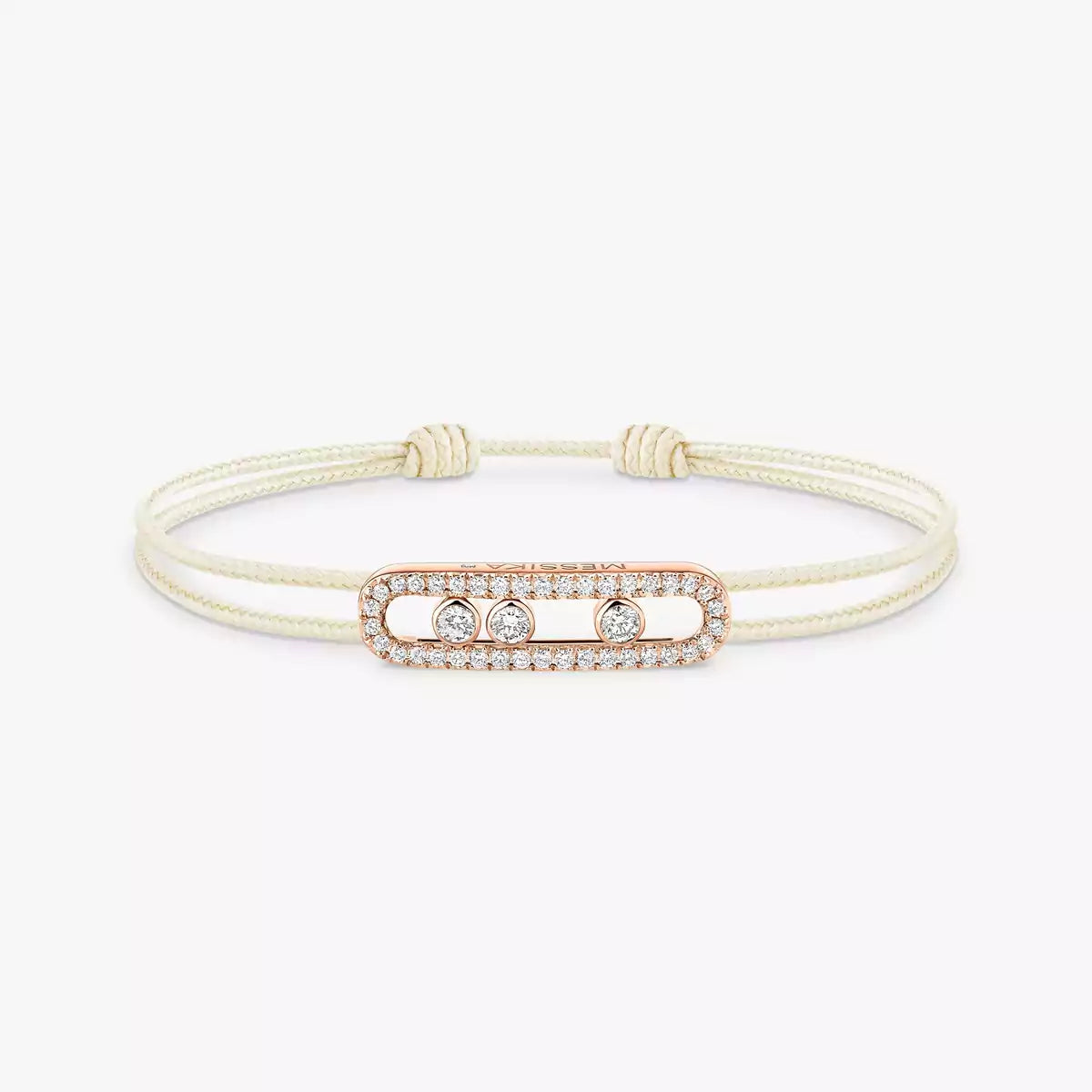 Messika CARE(S) Cord Pavé Bracelet Diamond Bracelet